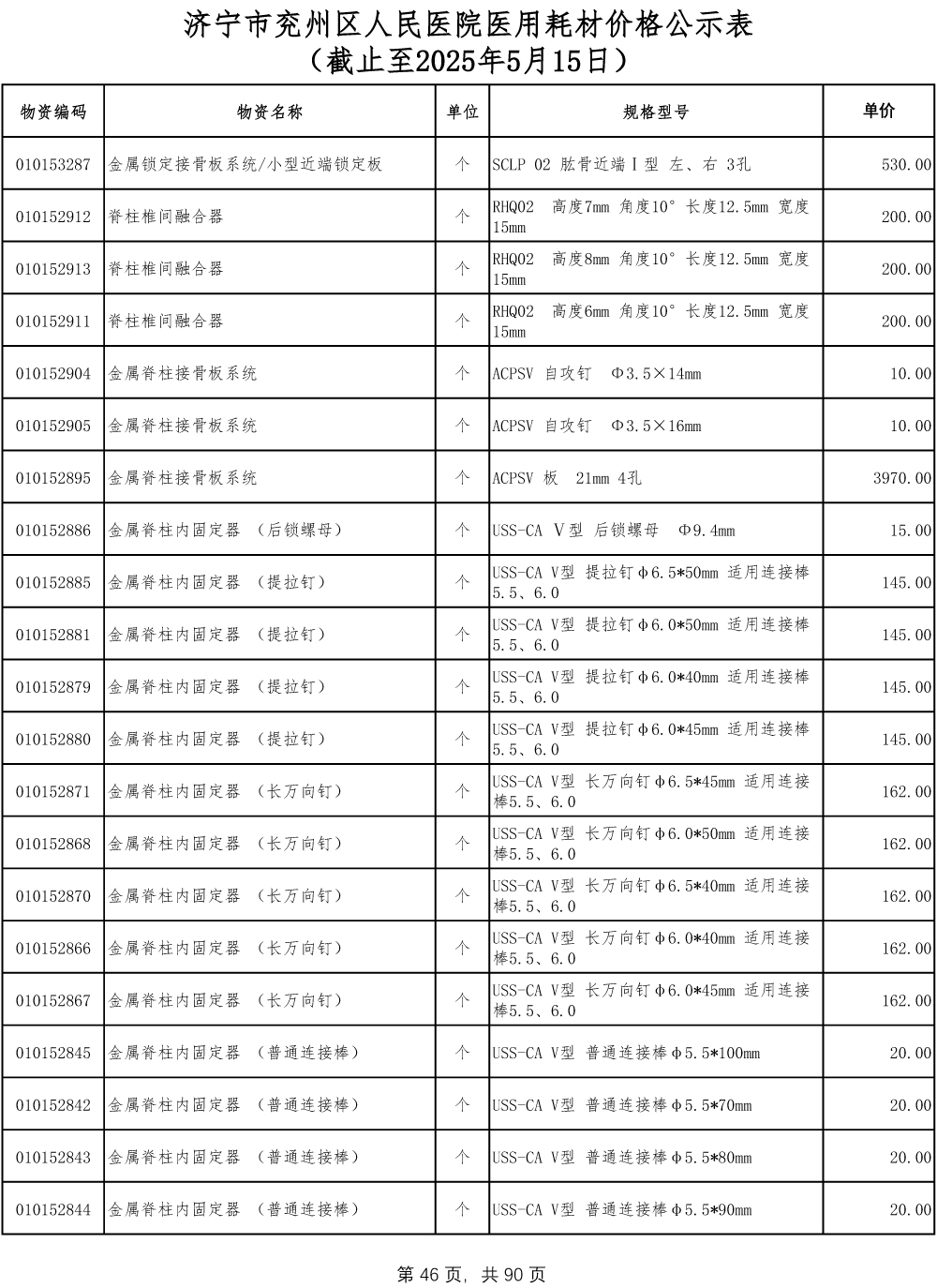 济宁市兖州区人民医院医用耗材价格公示表-46.jpg