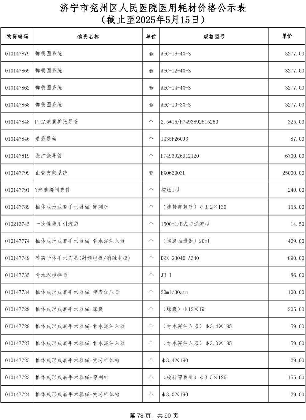 济宁市兖州区人民医院医用耗材价格公示表-78.jpg