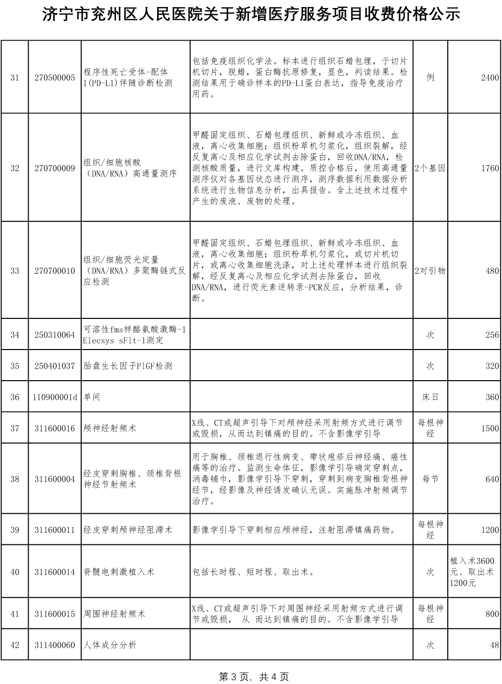 济宁市兖州区人民医院关于新增医疗服务项目收费价格公示-3.jpg